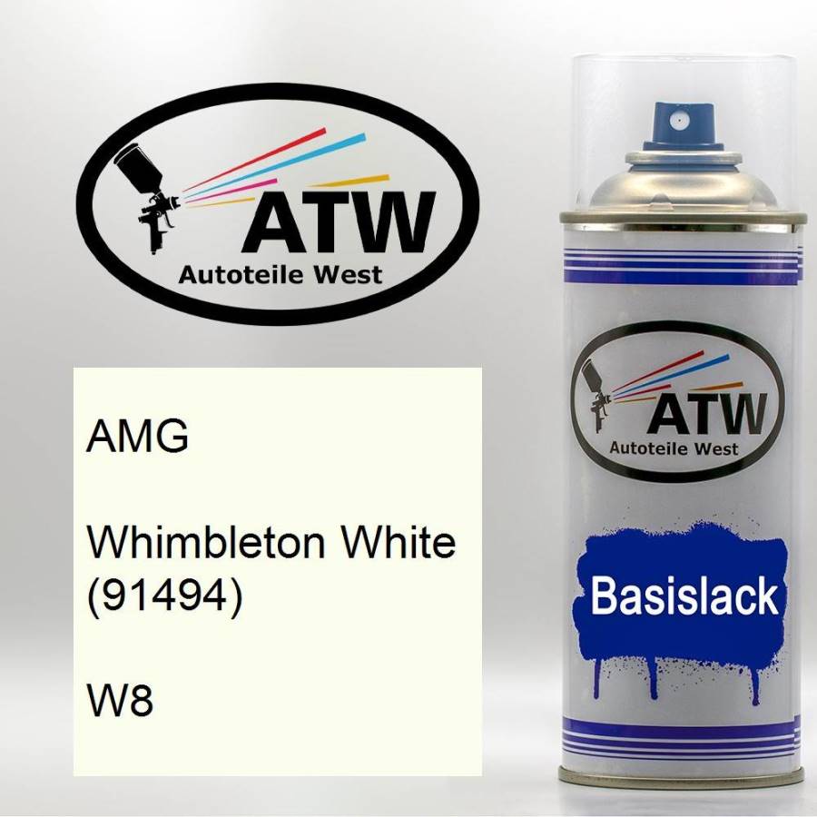 AMG, Whimbleton White (91494), W8: 400ml Sprühdose, von ATW Autoteile West.